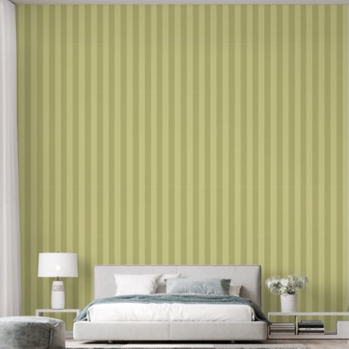 Simple Yellow Striped Pattern Wallpaper