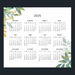 Simple Yet Elegant 2025 Calendar |  Poster<br><div class="desc">For further customization,  please click the "Customize" button and use our design tool to modify this template. If the options are available,  you may change text and image by simply clicking on "Edit/Remove Text or Image Here" and add your own. Thank you.</div>