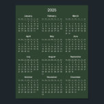 Simple Yet Elegant 2025 Calendar |  Poster<br><div class="desc">For further customization,  please click the "Customize" button and use our design tool to modify this template. If the options are available,  you may change text and image by simply clicking on "Edit/Remove Text or Image Here" and add your own. Thank you.</div>