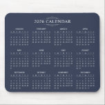 Simple Yet Elegant 2026 Calendar | Mousepad<br><div class="desc">For further customization,  please click the "Customize" button and use our design tool to modify this template. If the options are available,  you may change text and image by simply clicking on "Edit/Remove Text or Image Here" and add your own. Thank you.</div>
