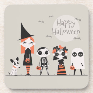 Simple yet Elegant Halloween Coaster