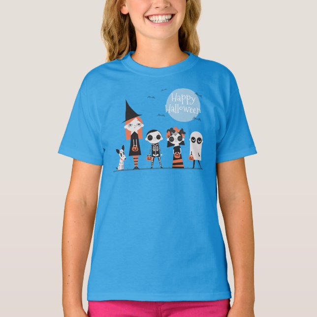 Simple yet Elegant Halloween | Sleeve Shirt (Front)