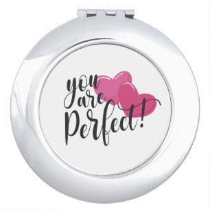 Simple You Are Perfect Valentine Mirror