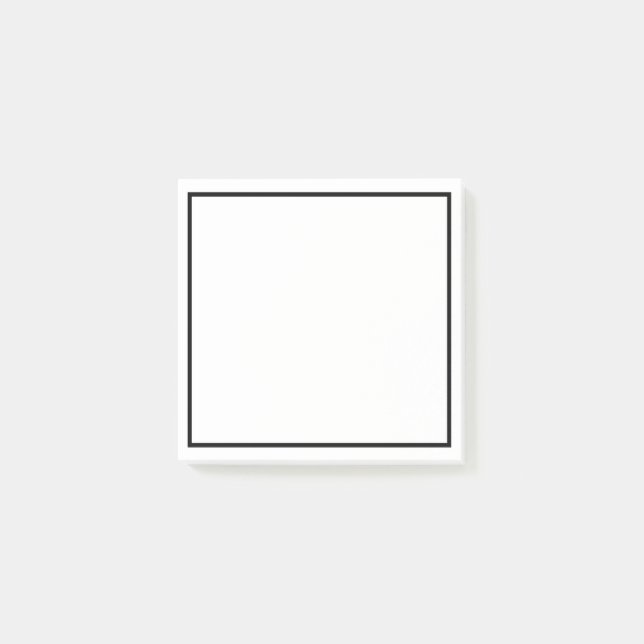 SIMPLE YOUR CUSTOM TEXT MONOGRAM NOTES (Front)