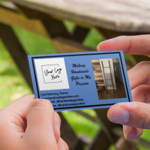 Simple Your Photo Custom Crafter Business Card