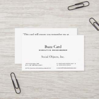 Simplest Serif American Garamond Gothic Template Business Card