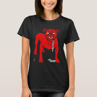 Simplicissimus Bull Dog Vintage Cartoon T-Shirt