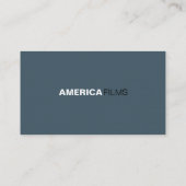 Simplicity 205 business card (Back)