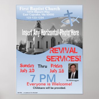 Simplicity Blue Poster by Churchsupplies at Zazzle