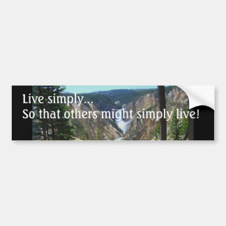 Simplicity Bumper Sticker