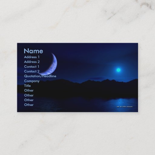 Customizable Simplicity Business Card Template