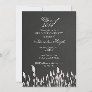 Simplicity Gradutation Invitation