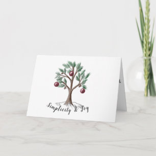 Simplicity & Joy Card