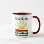 Simplicity Mug at Zazzle
