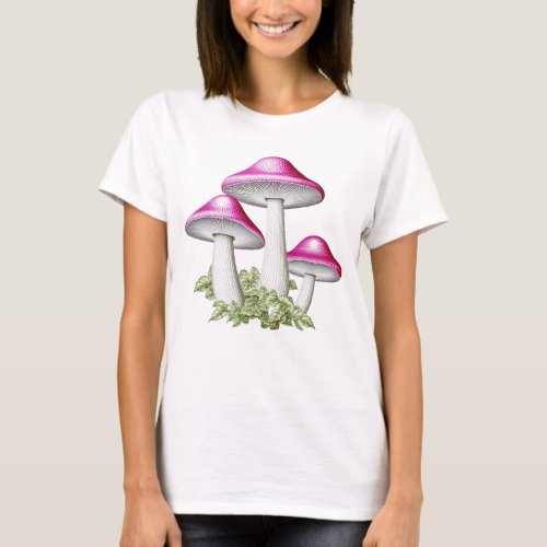 simplicity mushroom trio  T_Shirt