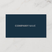 Simplicity SQ Business Card (Back)