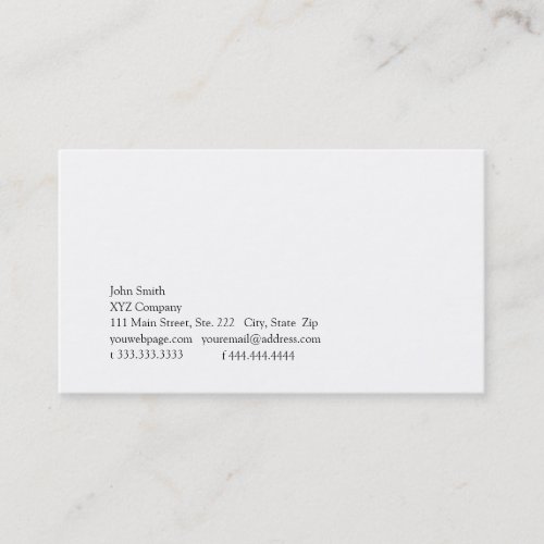 Simplicity V Business Card Template