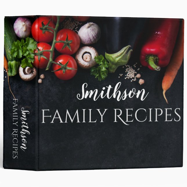 Simplicity Veggies Recipe Binder (Front/Spine)
