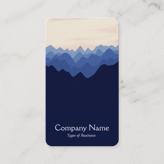 Simplified Landscape 03 Business Card (Front)