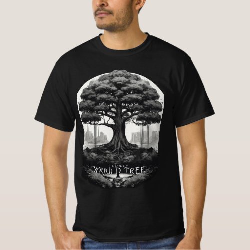 Simplified World Tree Symbol T_Shirt T_Shirt