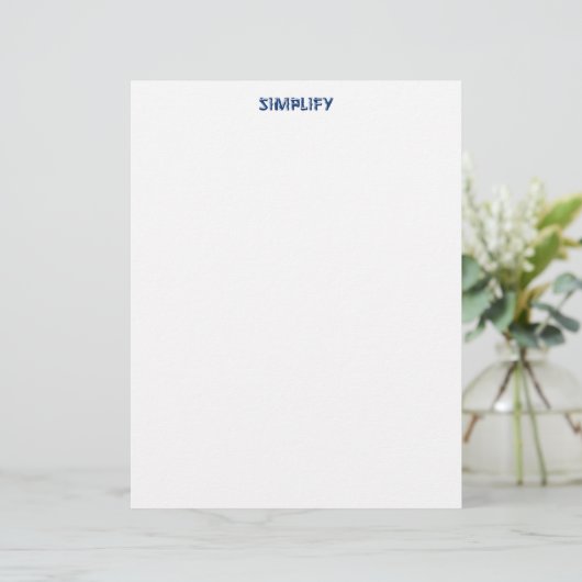 Simplify (Standing Front)