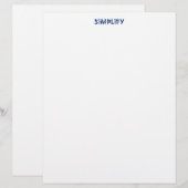 Simplify (Front/Back)