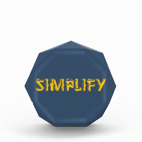 Simplify Award