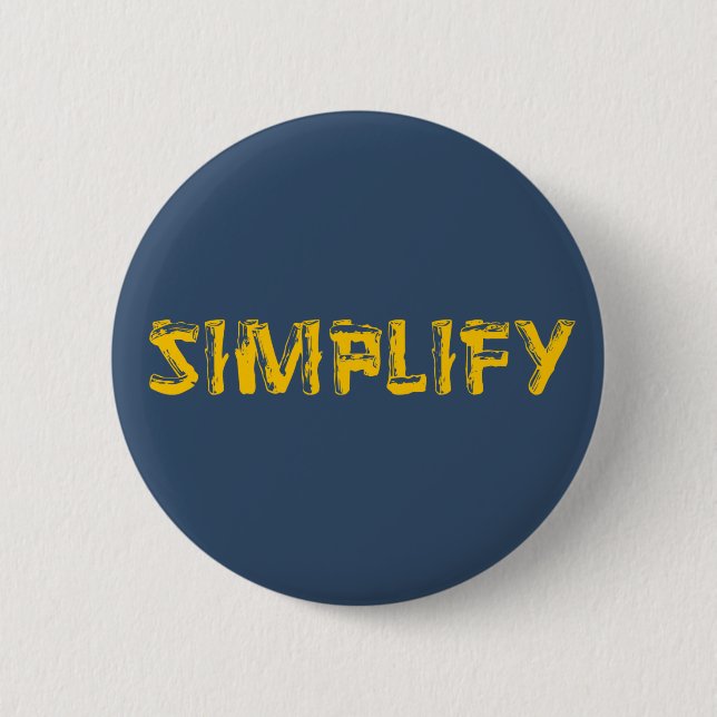 Simplify Button (Front)
