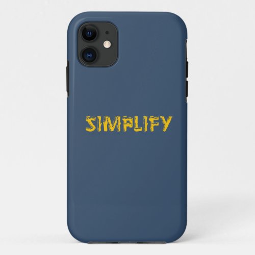 Simplify iPhone 11 Case