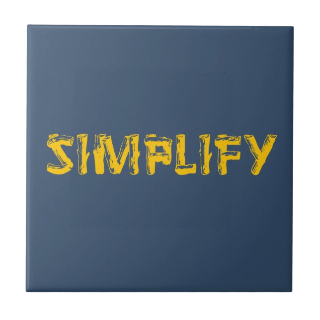 Simplify Ceramic Tile (Front)