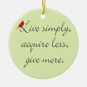 Simplify Christmas Ornament