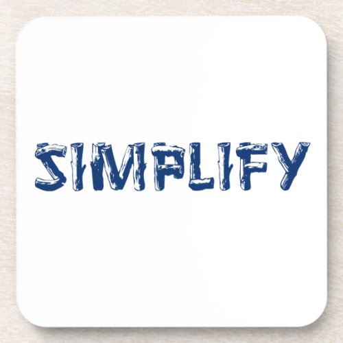 Simplify Coaster