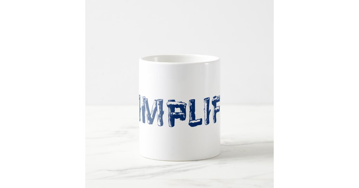 Simplify Coffee Mug - 2 Pack