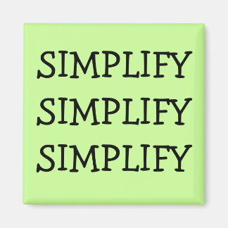 SIMPLIFY MAGNET