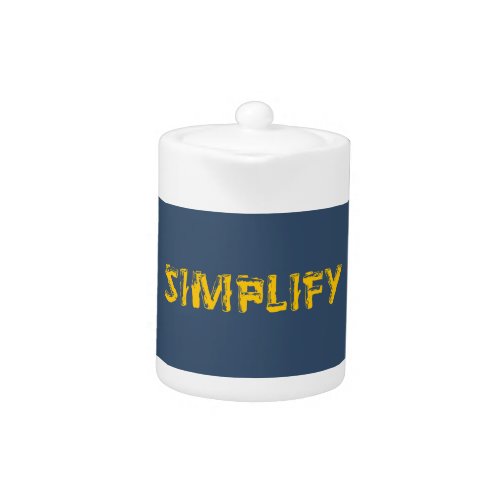 Simplify Teapot