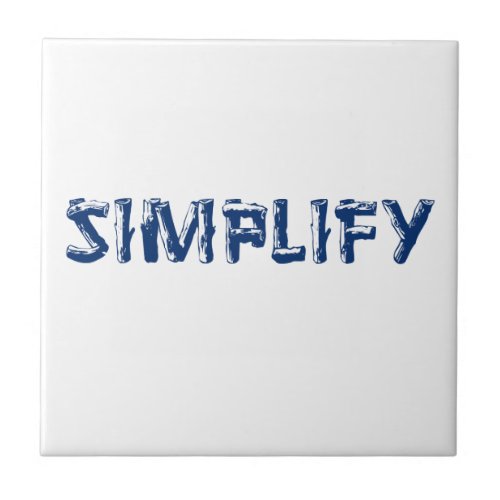 Simplify Tile