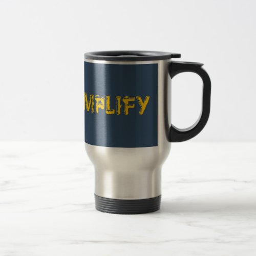 Simplify Travel Mug