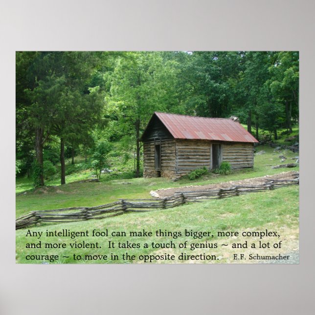 Simplify Your Life Poster (Front)