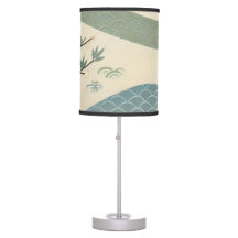 Simplistic Asian Art Design Table Lamp
