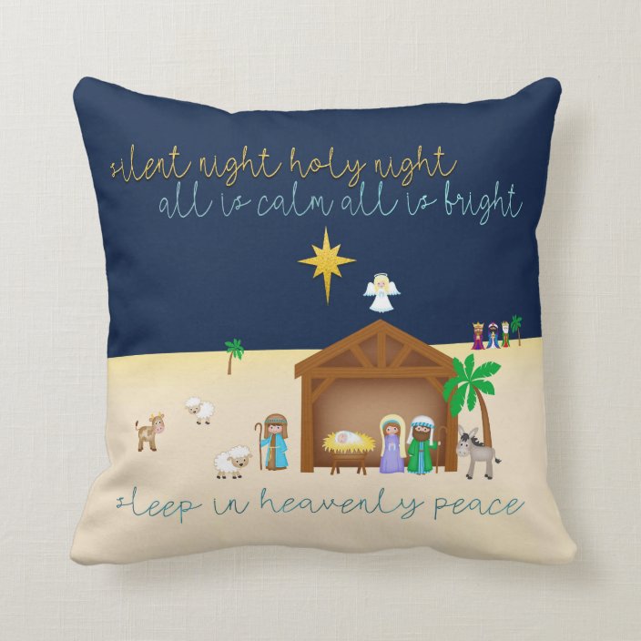 silent night baby pillow