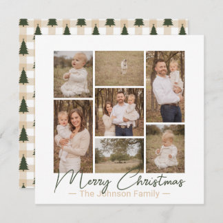 Simplistic Pleasures Country Photo Christmas Card