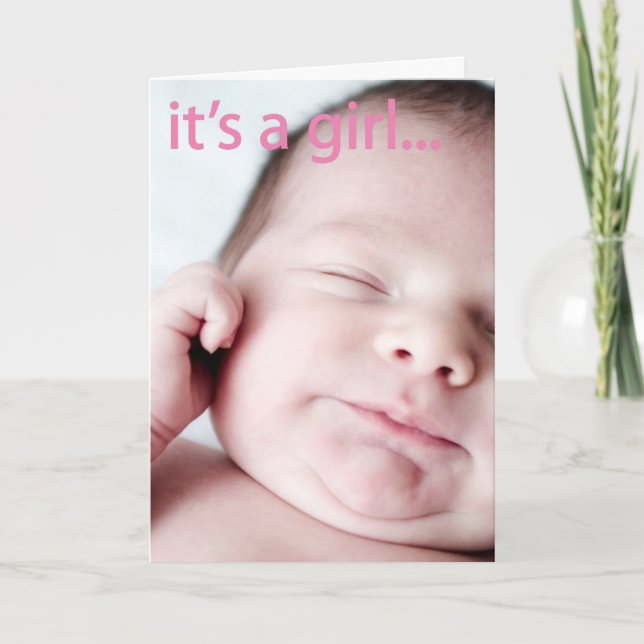 Simply A Girl Announcement (Front)