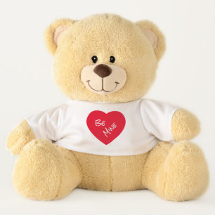 Simply Adorable Be Mine Red Heart Valentine's Day Teddy Bear