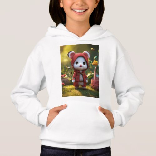 Simply Adorable Cartoon Collection Tee Hoodie