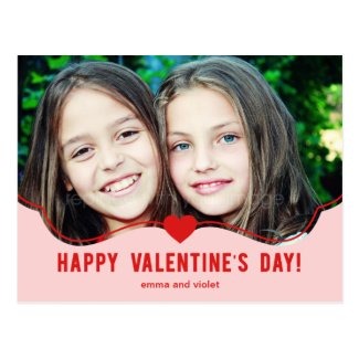 Simply Adorable Valentine's Day Card Postcards