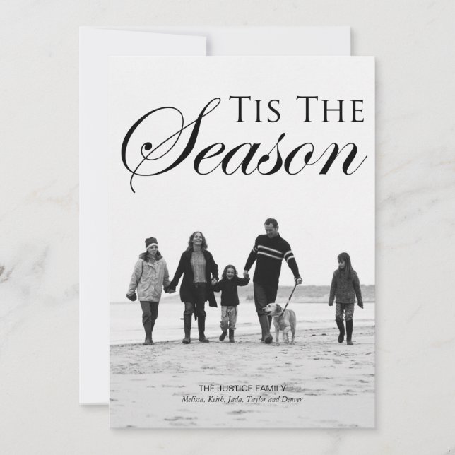 Simply Beautiful Christmas Photo Cards (Front)