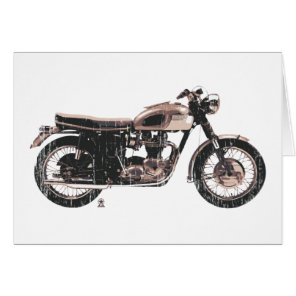 Simply Beautiful Classic Motorcycle Cards