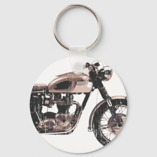 Simply Beautiful Classic Motorcycle Keychain