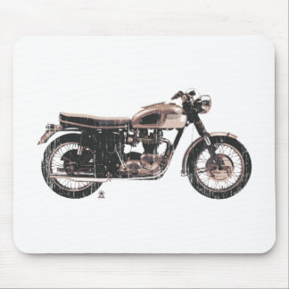 Simply Beautiful Classic Motorcycle Mouse Pad