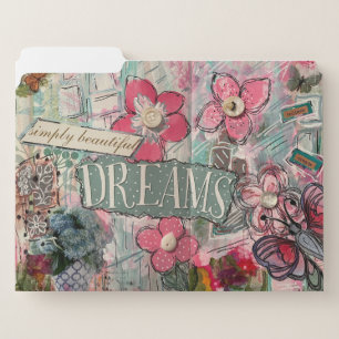 Simply Beautiful Dreams File Folder